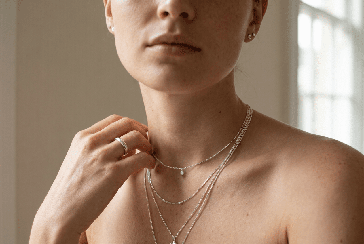 Layered Necklaces - silvoraeg