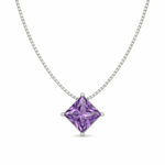 Améthys Royale Necklace - 925 Sterling Silver - Necklaces - Silvora