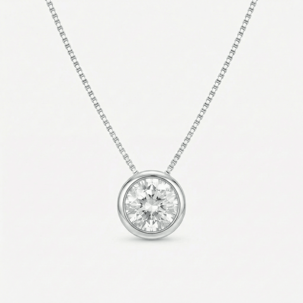 Aurelia Sky Necklace - 925 Sterling Silver - Necklaces - Silvora