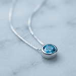 Aurelia Sky Necklace - 925 Sterling Silver - Necklaces - Silvora