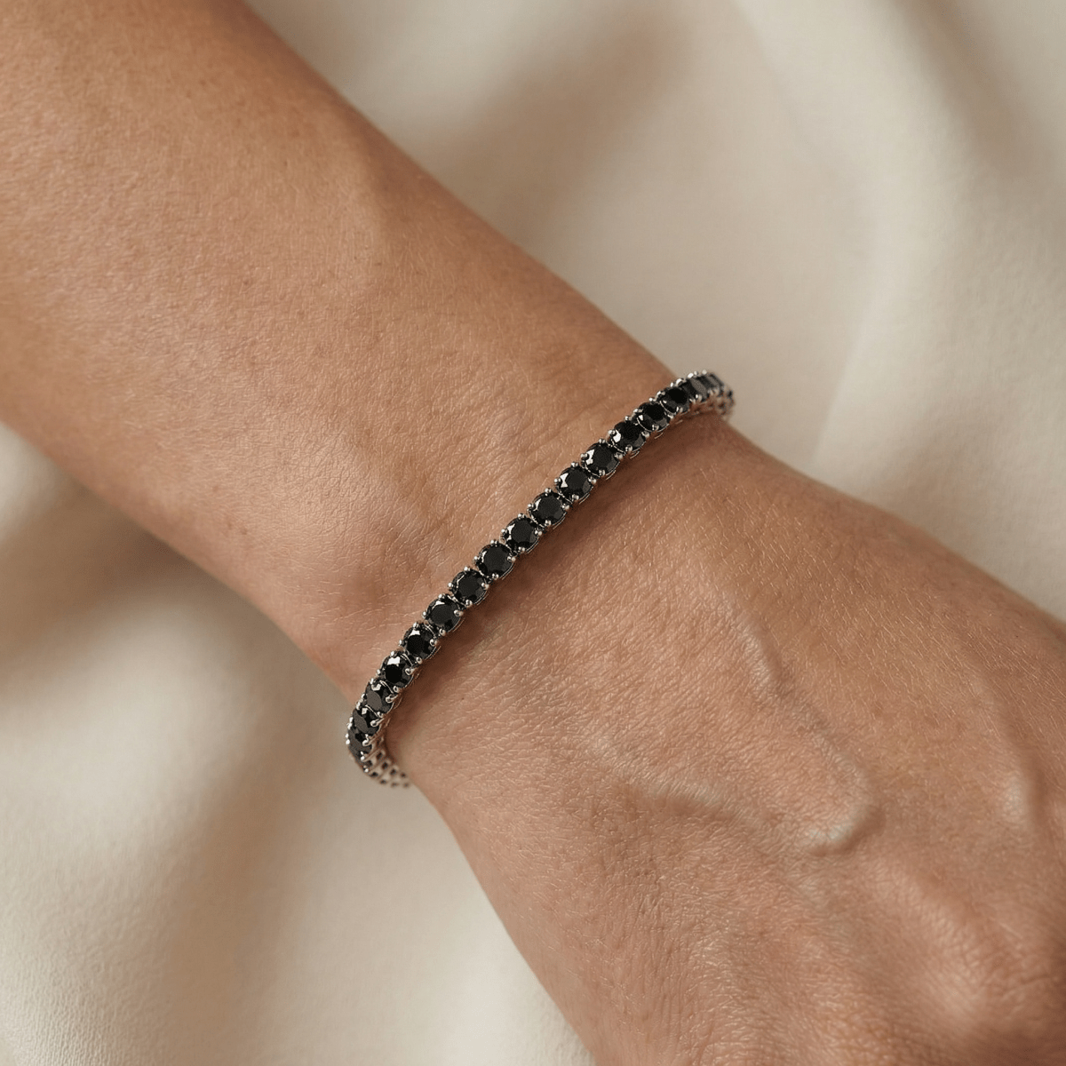 Azurielle Flow Bracelet - 925 Sterling Silver - Bracelets - Silvora