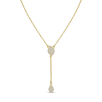 Elowen Drop Necklace - 925 Sterling Silver - Necklaces - Silvora