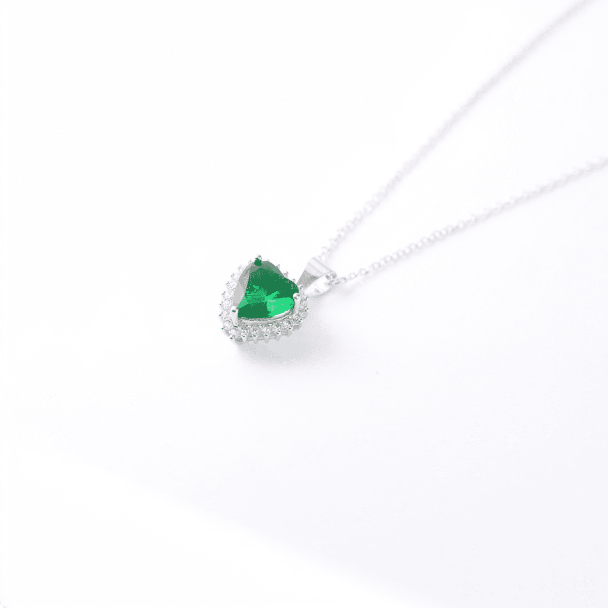 Heartstone Necklace - Necklaces - silvoraeg