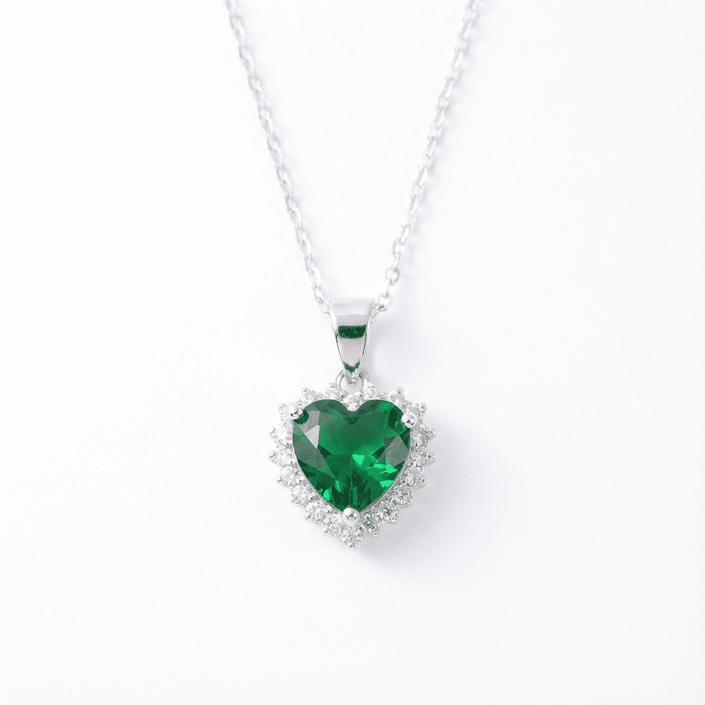Heartstone Necklace - Necklaces - silvoraeg