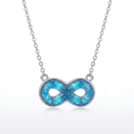 Infinity Bliss Necklace - Necklaces - silvoraeg