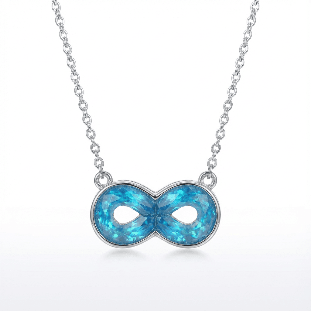 Infinity Bliss Necklace - Necklaces - silvoraeg
