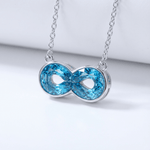 Infinity Bliss Necklace - Necklaces - silvoraeg