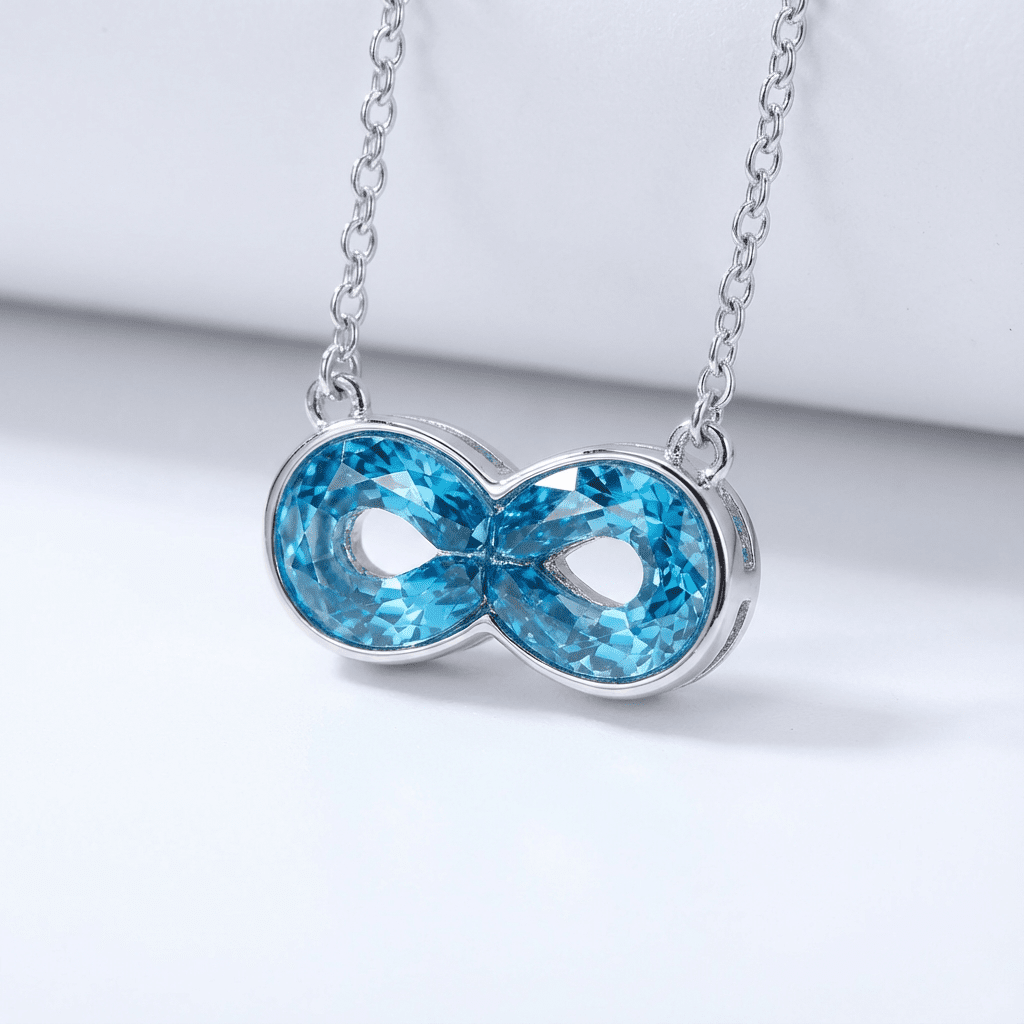Infinity Bliss Necklace - Necklaces - silvoraeg