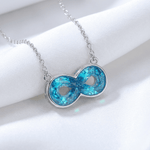 Infinity Bliss Necklace - Necklaces - silvoraeg