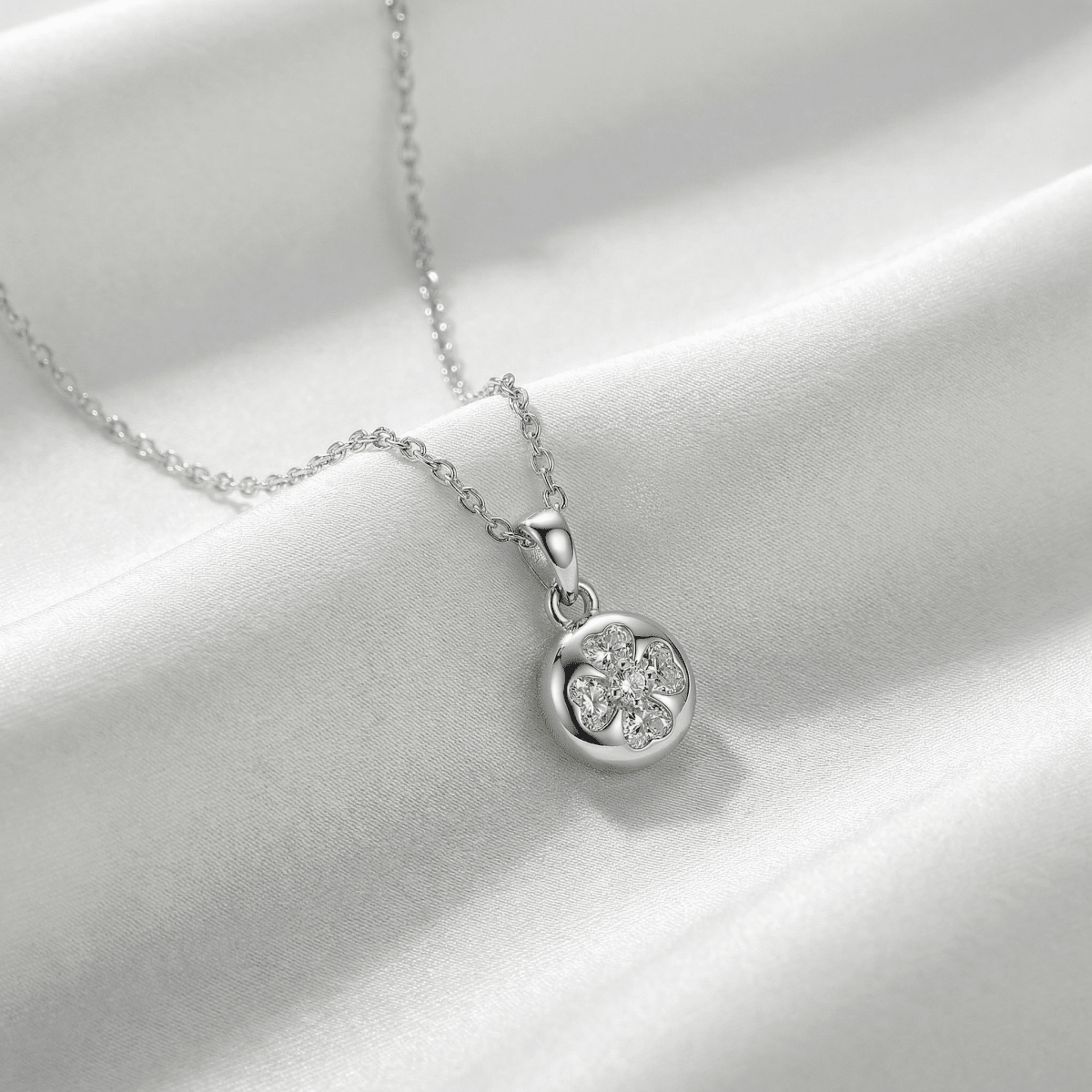 Luméa Bloom Necklace - 925 Sterling Silver - Necklaces - Silvora