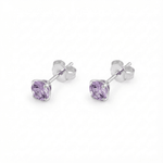 Luméa Solitaire Stud Earrings - Earrings - silvoraeg