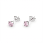 Luméa Solitaire Stud Earrings - Earrings - silvoraeg