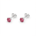 Luméa Solitaire Stud Earrings - Earrings - silvoraeg