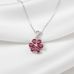 Petalia Necklace - Necklaces - silvoraeg