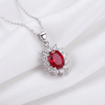 Radiant Gem Pendants - Necklaces - silvoraeg