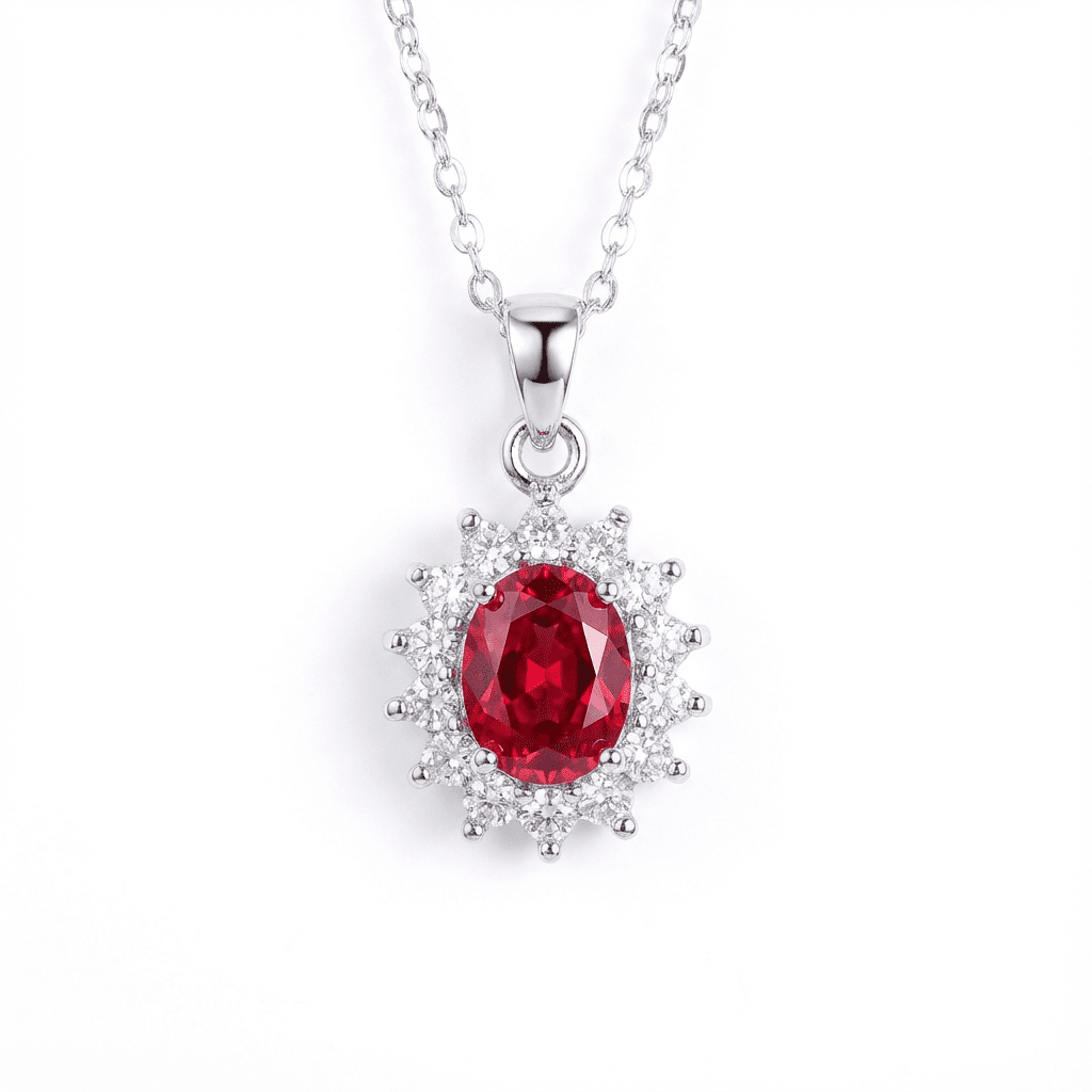Radiant Gem Pendants - Necklaces - silvoraeg