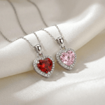 Rosé Amora Necklace - 925 Sterling Silver - Necklaces - Silvora