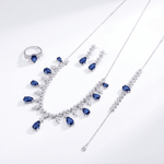 Royal Sapphire Set - Jewelry Sets - silvoraeg