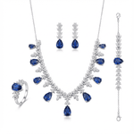 Royal Sapphire Set - Jewelry Sets - silvoraeg