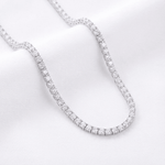 Stella Tennis Necklace - Necklaces - silvoraeg