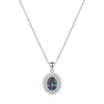 The Mystic Glow Pendant - 925 Sterling Silver - Necklaces - Silvora