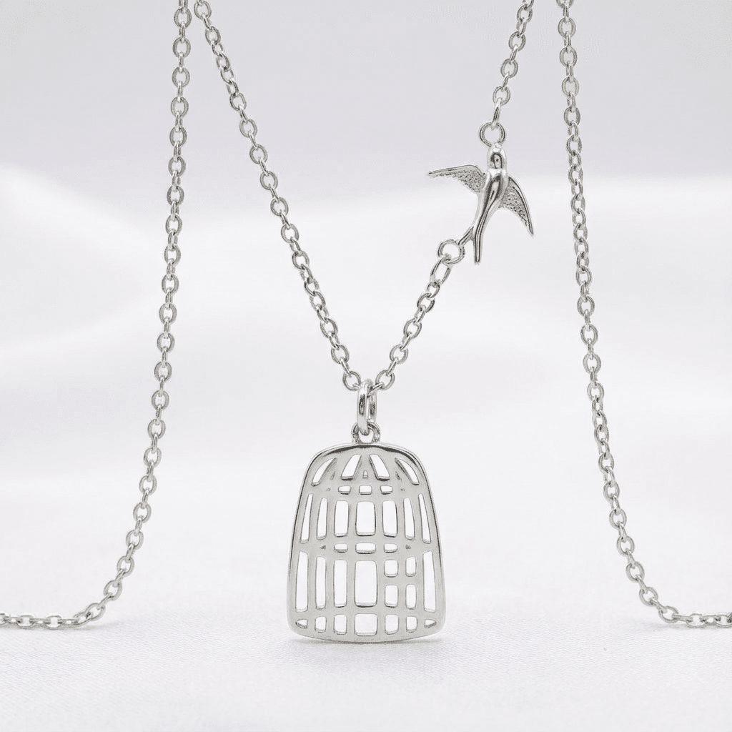 Unbound Necklace - Necklaces - silvoraeg