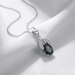 Velora Crown Pendant - 925 Sterling Silver - Necklaces - Silvora