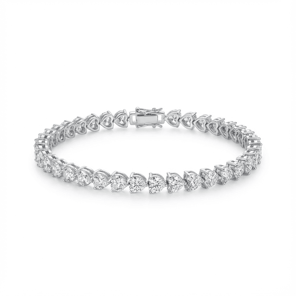 Veloura Heartline Bracelet - Bracelets - silvoraeg