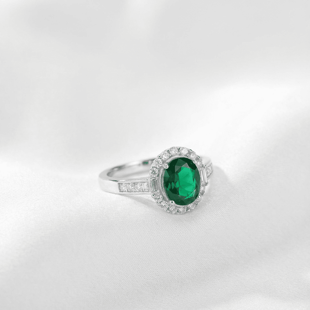 Verdea Halo Ring - Rings - silvoraeg