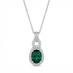 Verdessa Lumière Necklace - 925 Sterling Silver - Necklaces - Silvora